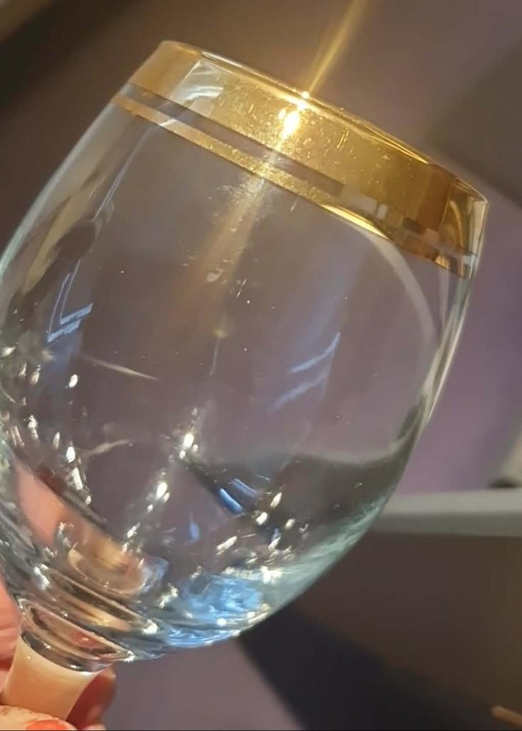 Luxe  grote wijn bokal, Verzenden