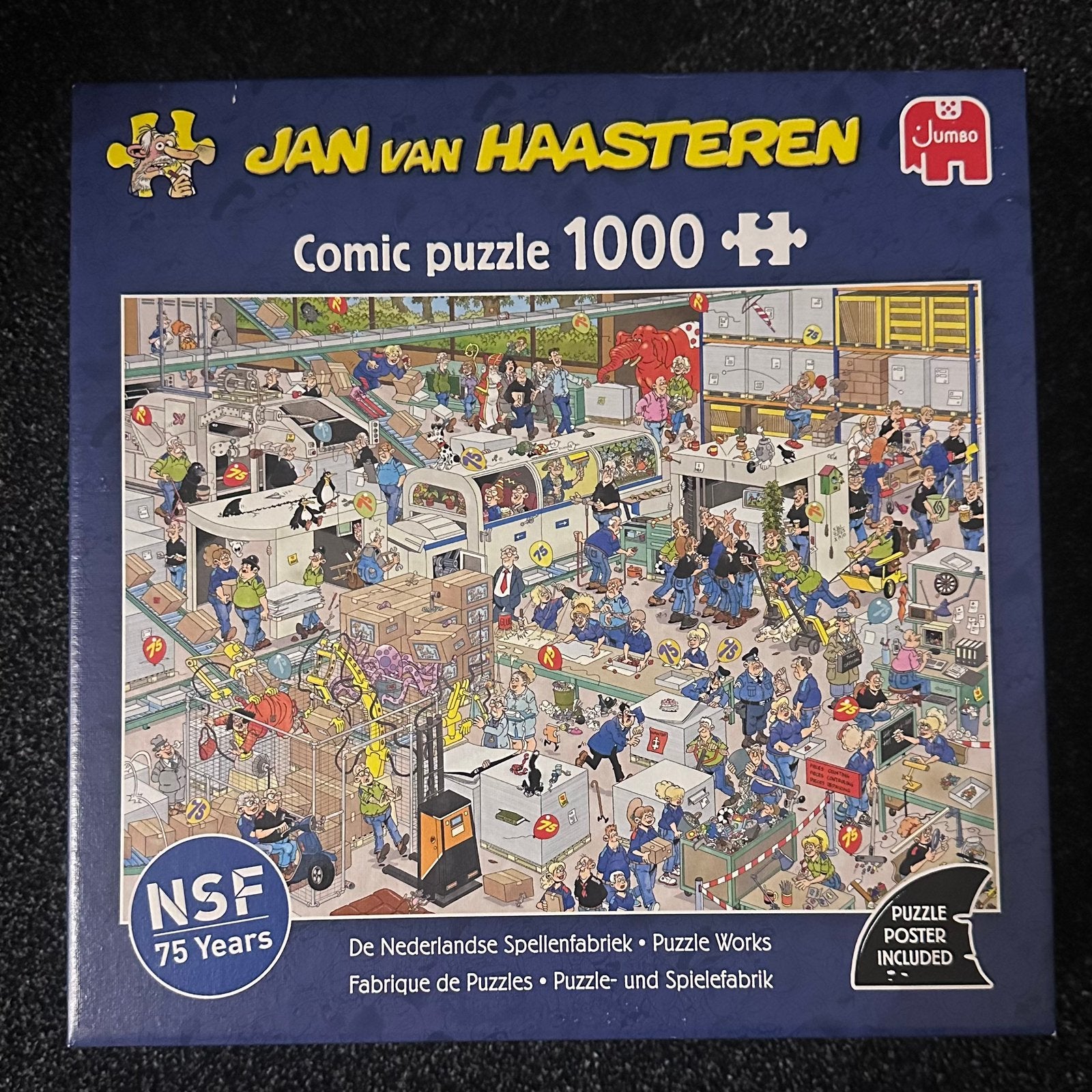 Jan van Haasteren puzzel NEDERLANDSE SPELLENFABRIEK 1000 stk
