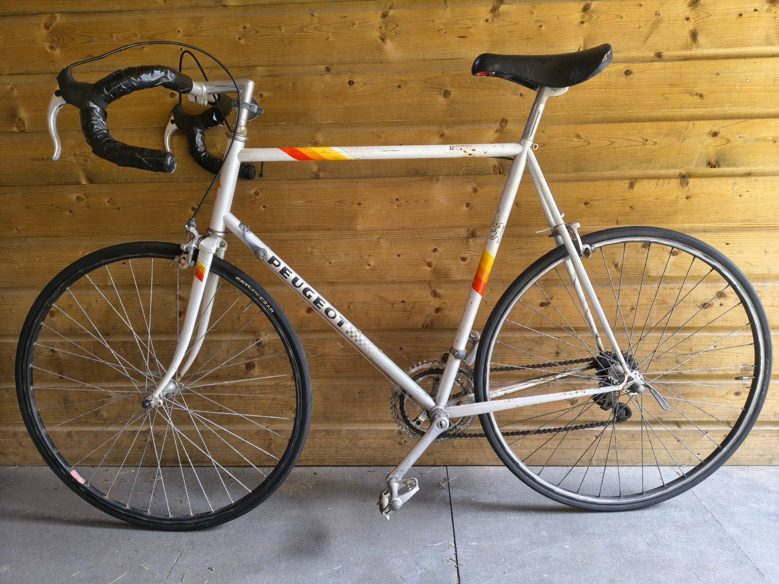 Vintage Peugeot racefiets, Gebruikt, Ophalen, Overige merken, 10 tot 15 versnellingen
