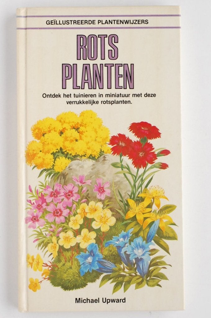 Rotsplanten - Publiboek (1983) Vintage tuinboek jaren 80, Verzenden, Zo goed als nieuw, Michael Upward, Tuinieren en Tuinplanten