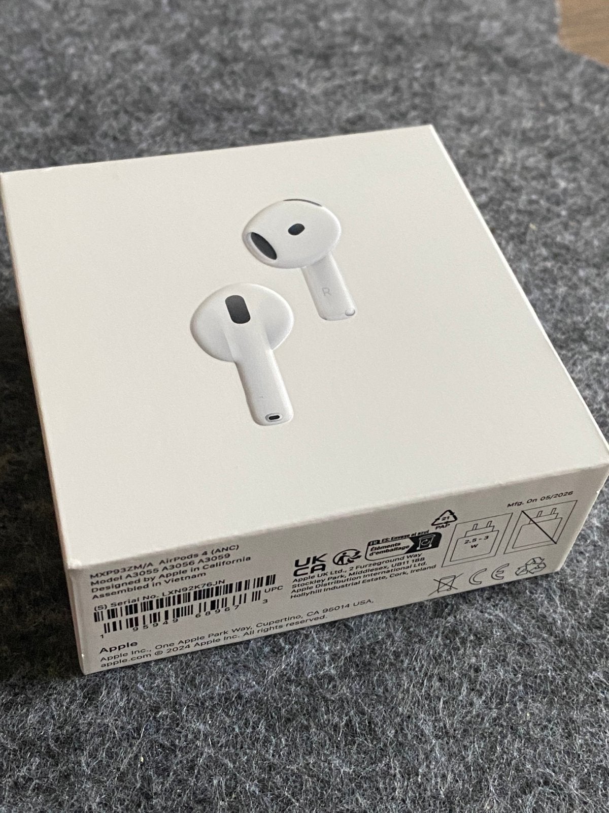 Airpods 4 ANC Origineel!, Bluetooth, Nieuw, Ophalen of Verzenden, Apple