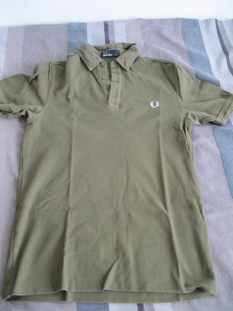 Fred Perry polo shirts maat XS, Kleding | Heren, Ophalen of Verzenden, Zo goed als nieuw, Fred Perry, Groen
