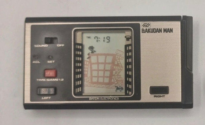 Bandai Electronics Bakudan Man LCD Handheld Game, Ophalen of Verzenden, Overige merken, Gebruikt