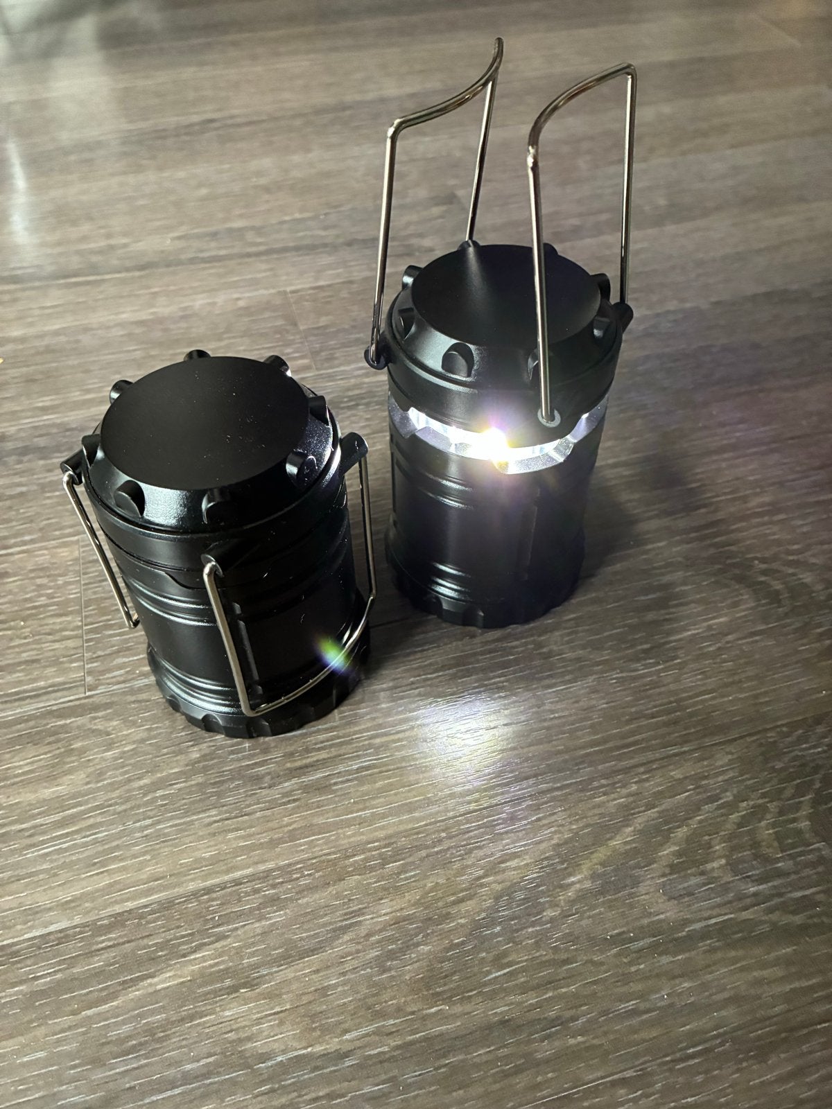 2x Draagbare LED Camping Lantaarns - Nieuw, Ophalen, Nieuw, Batterij