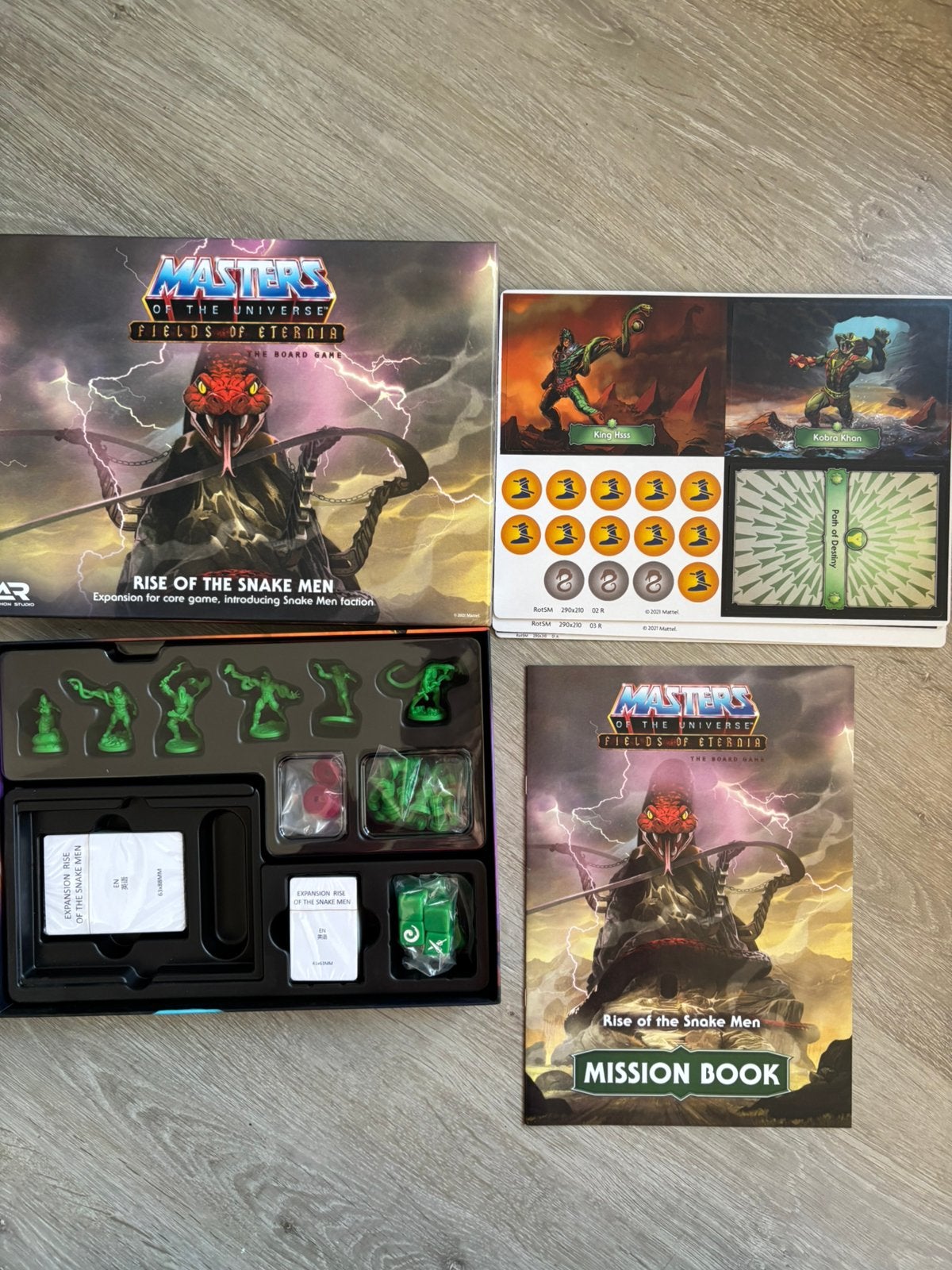 Rise of the snake men expansion MoU fields of eternia He-man, Een of twee spelers, Ophalen of Verzenden, Nieuw