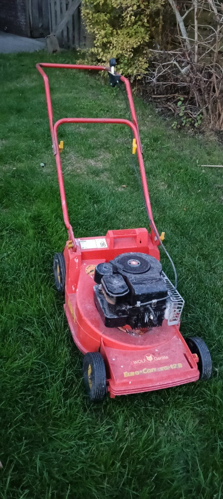 wolf Gerate benzine grasmaaier, Cirkelmaaier, Gebruikt, 40 t/m 49 cm, Wolf benzine maaier