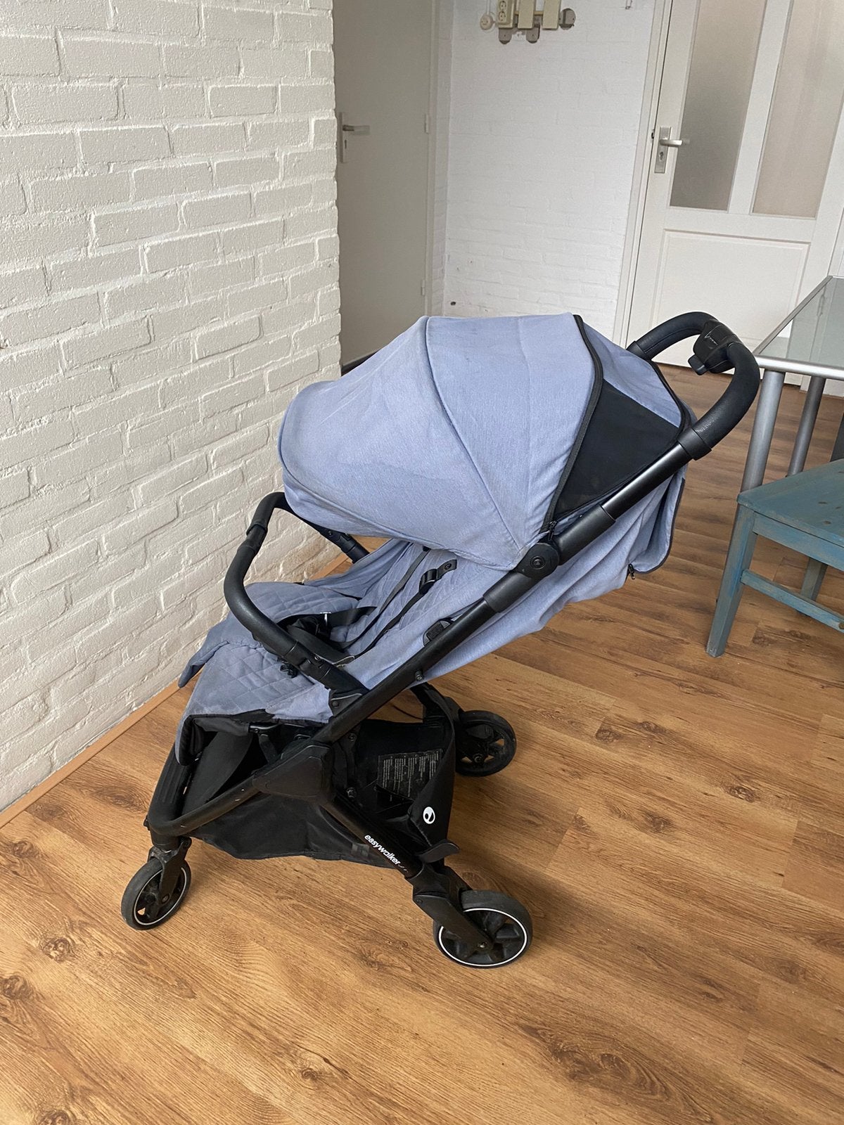 Easy walker buggy Jacky, Ophalen, Zo goed als nieuw, Verstelbare rugleuning