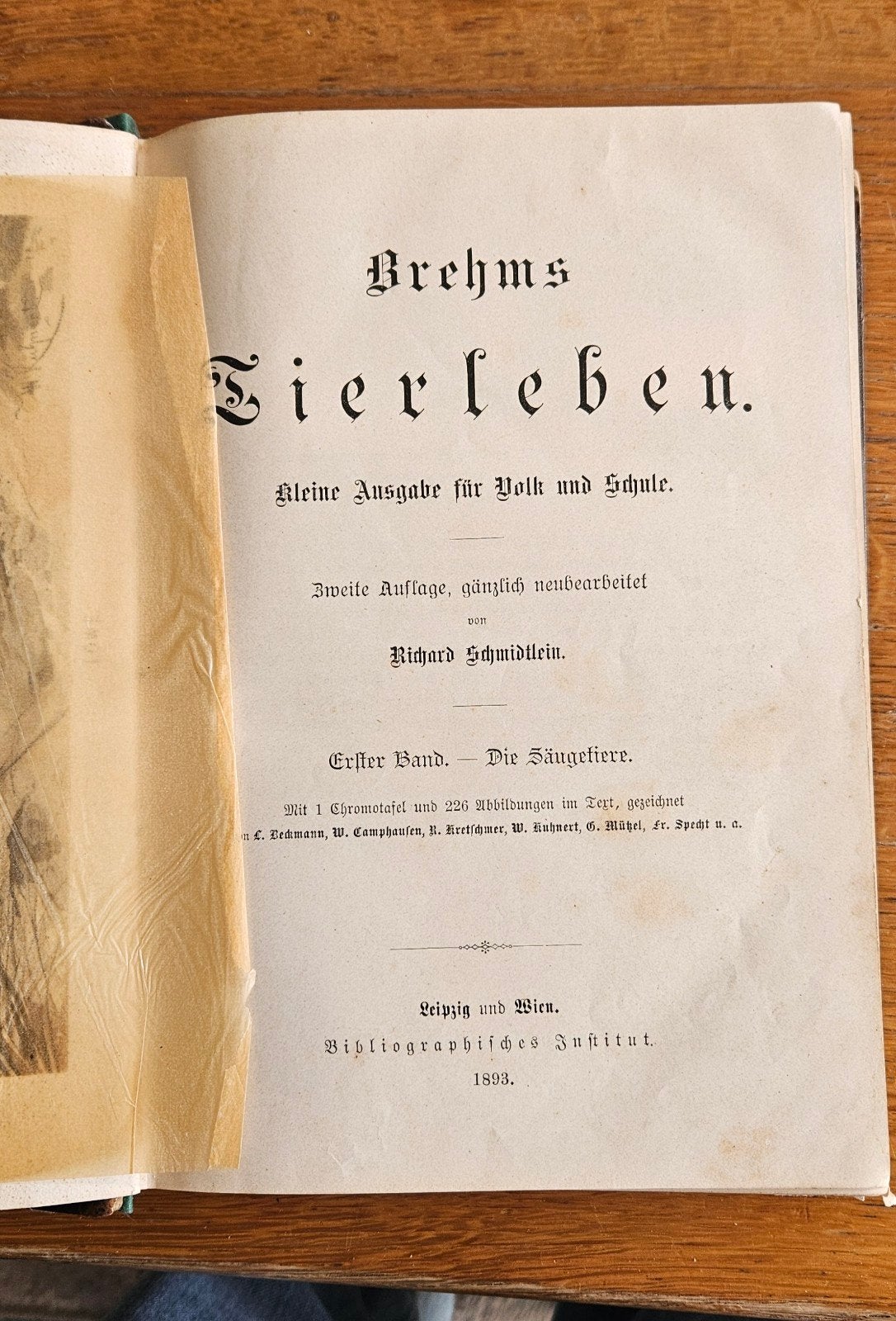 Brehms Tierleben - 2e editie (1893), Boeken, Encyclopedieën, Ophalen of Verzenden