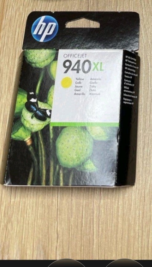 HP OfficeJet 940XL Inktcartridges - GEEL, Kleur printen, Inkjetprinter, All-in-one, Nieuw