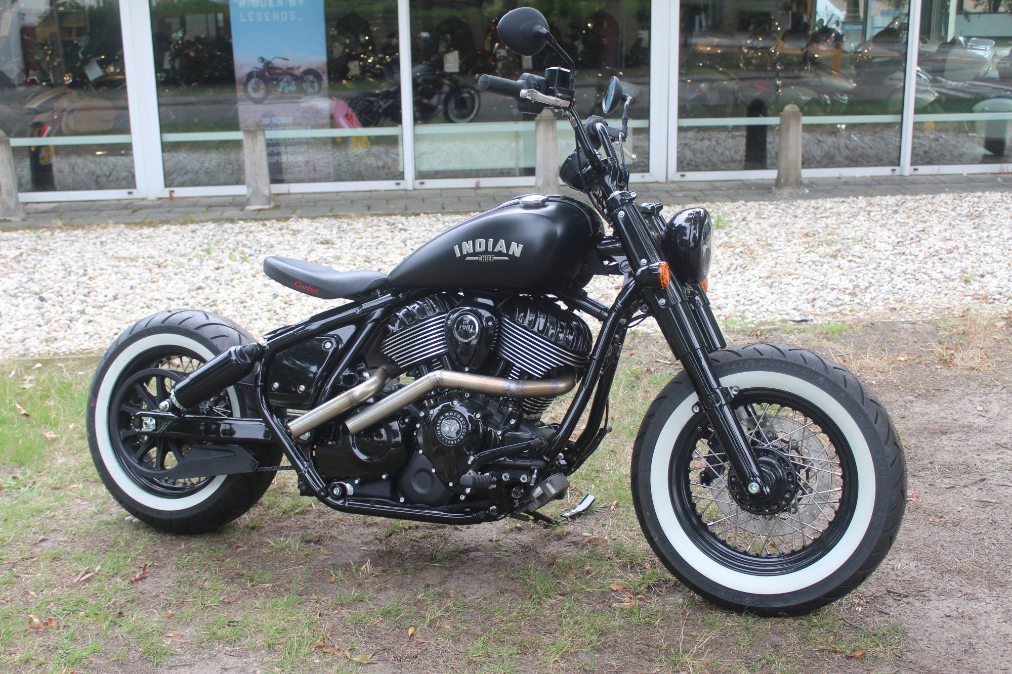 Indian Chief Chief bobber darkhorse custombike, Chopper, Bedrijf, Meer dan 35 kW, 1990 cc