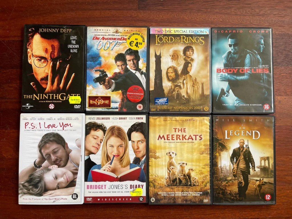 DVD: 54 films, Alle leeftijden, Ophalen of Verzenden, Zo goed als nieuw