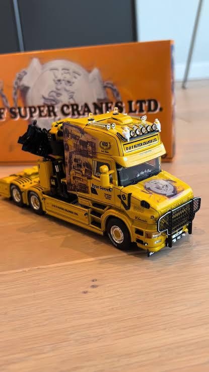 Gezocht!!! WSI Ryan Gorrett scania palfinger, Hobby en Vrije tijd, Modelauto's | 1:50, Ophalen of Verzenden, Zo goed als nieuw