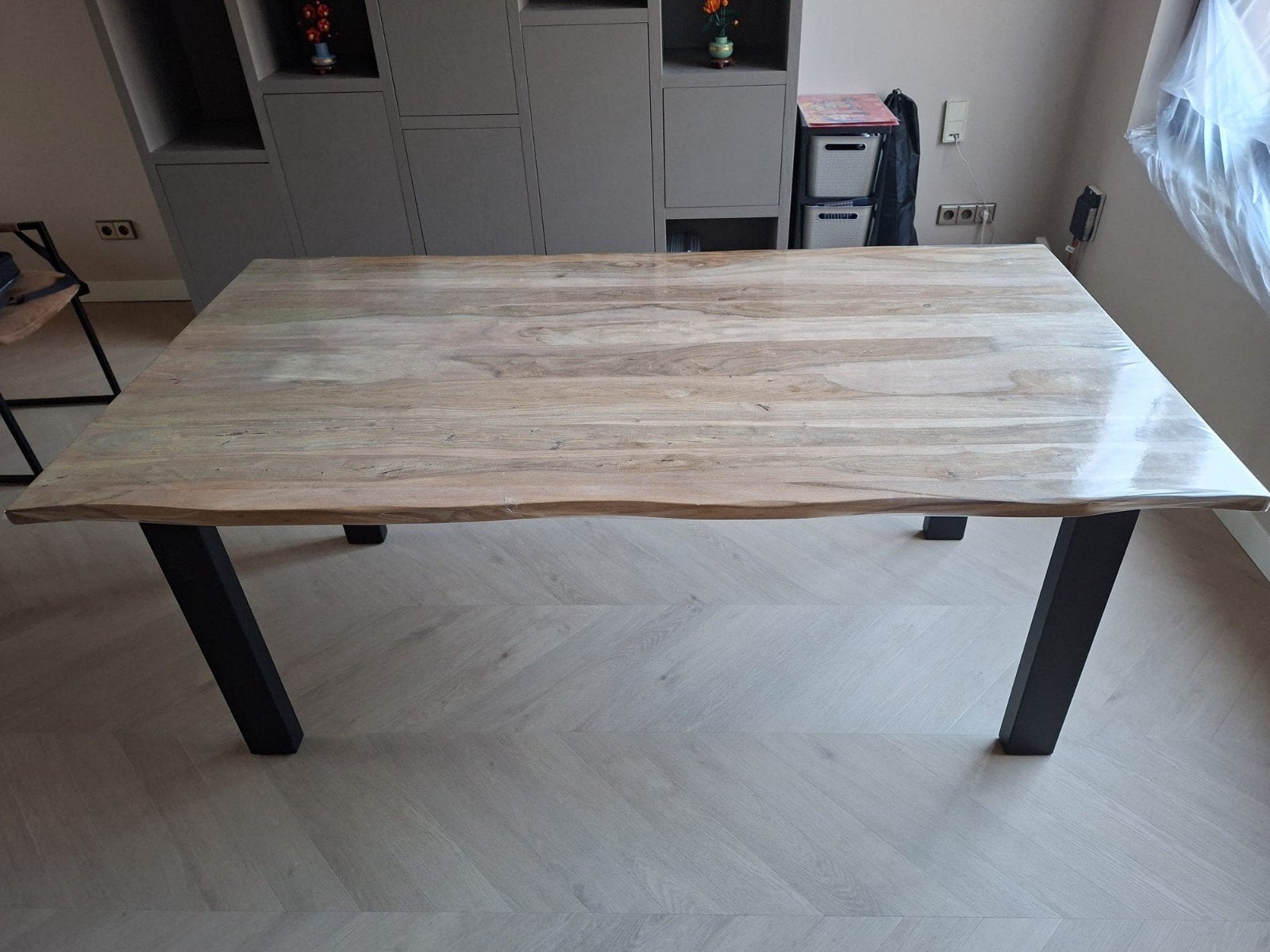 Mooi Xooon eettafel, Huis en Inrichting, Tafels | Eettafels, Ophalen, Gebruikt, 200 cm of meer, 50 tot 100 cm