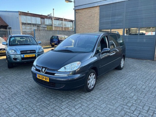 Peugeot 807 2.0 Norwest_Netjes + Dealer onderhouden, Zwart, 4 cilinders, 1634 kg, Leder en Stof