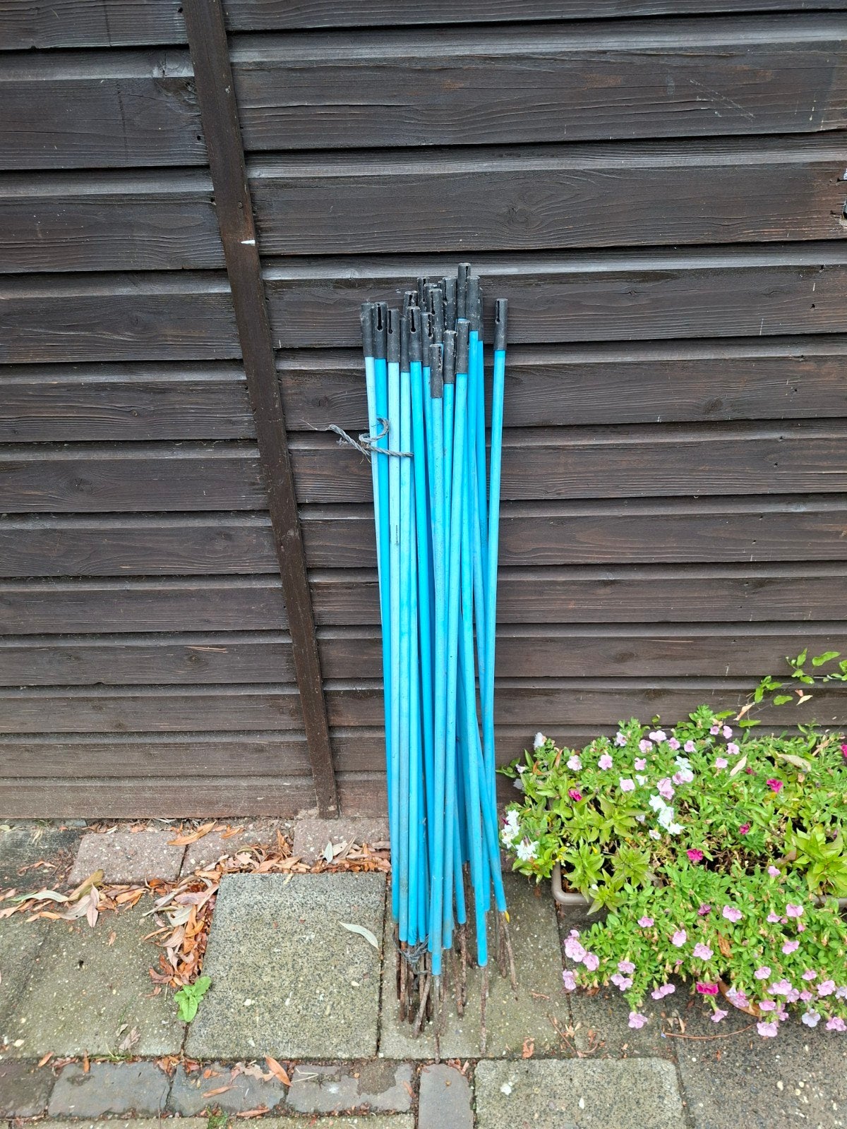 Paaltjes voor afzetting weide 1.00 meter, Ophalen