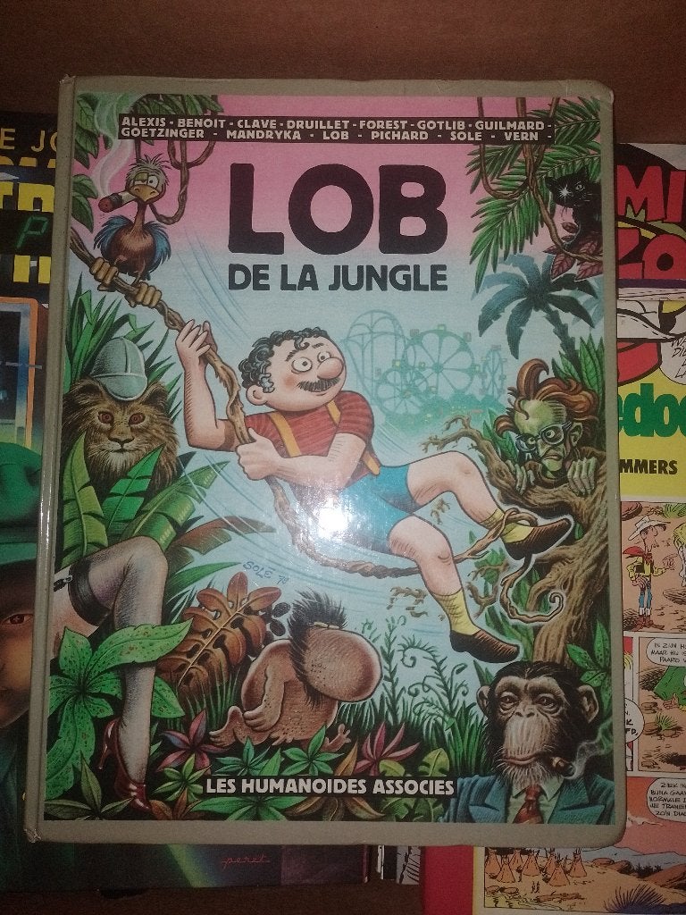 LOB De La Jungle., Eén stripboek, Ophalen of Verzenden, Gelezen