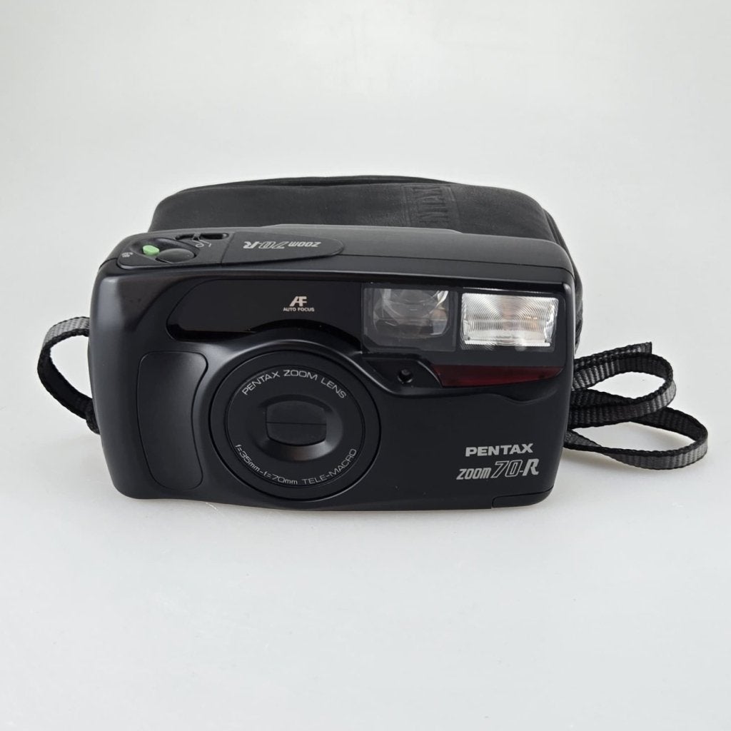 Pentax Zoom 70-R Analoge Camera Zwart, Audio, Tv en Foto, Pentax, Gebruikt, https://www.ricoh-imaging.eu/nl/contact/, 2-35-7, Maeno-cho, Itabashi-ku, Tokyo 174-8639, Japan