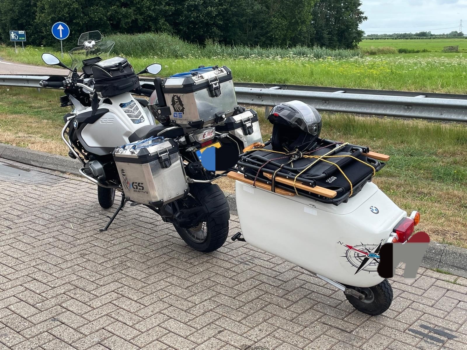 freebird motor aanhanger, Motoren, Ophalen, Gebruikt