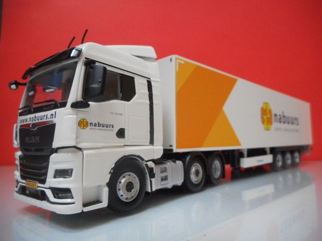 WSI MAN TGX NABUURS 01-4287, Hobby en Vrije tijd, Modelauto's | 1:50, Ophalen of Verzenden, Nieuw, Bus of Vrachtwagen, Wsi