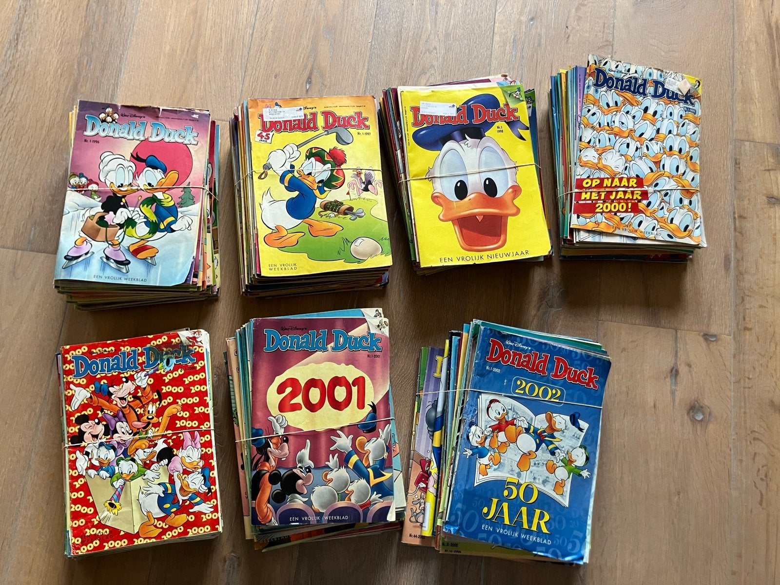 Donald Duck weekbladen - Jaren 1996-2002 - Grote collectie, Boeken, Meerdere stripboeken, Ophalen of Verzenden, Gelezen