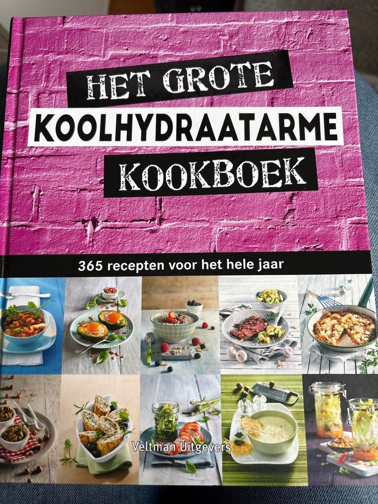 Het Grote Koolhydraatarme Kookboek - Nieuwstaat, Boeken, Kookboeken, Nieuw, Voorgerechten en Soepen, Hoofdgerechten, Overige typen