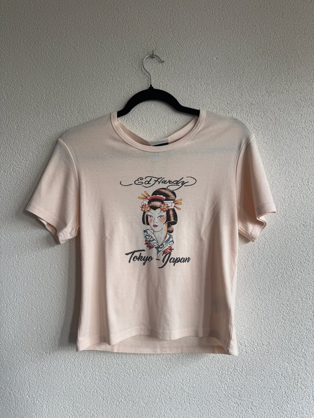 Ed Hardy Y2K Japan grafische print t-shirt, Ed Hardy, Nieuw, Ophalen of Verzenden, Korte mouw