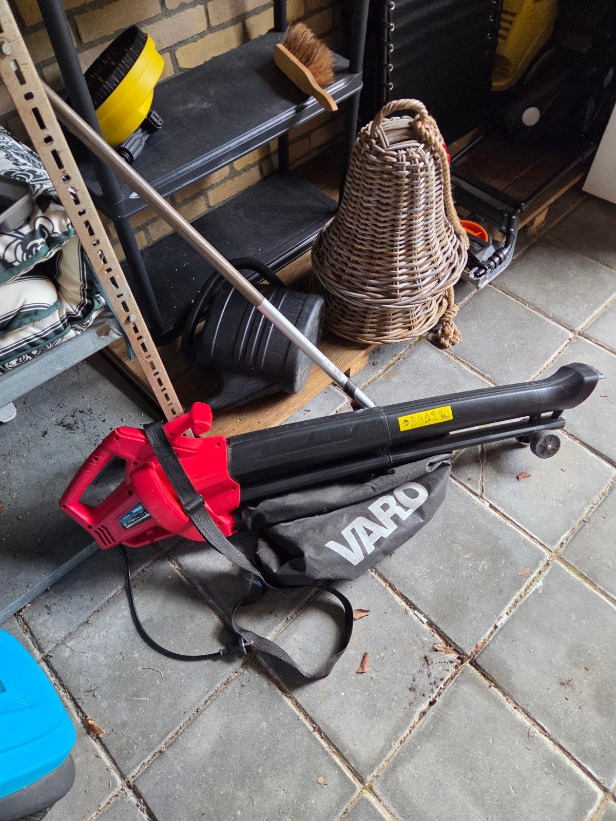 Tuingereedschap Gardena en bladblazer, Tuin en Terras, Ophalen, Gebruikt, Met opvangzak, Handgedragen