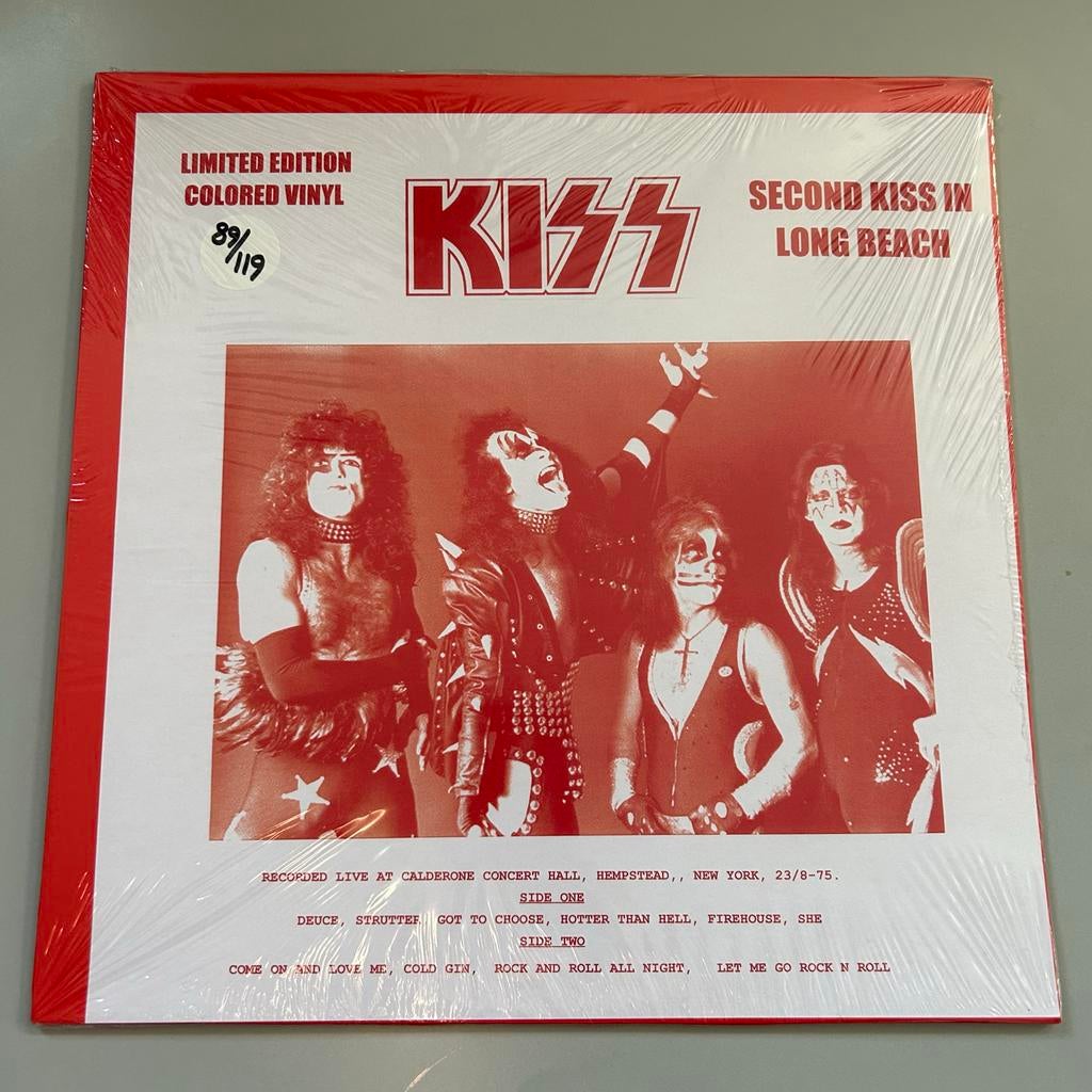 KISS - Second Kiss in Long Beach - Limited Edition Vinyl, Cd's en Dvd's, Ophalen of Verzenden, Nieuw in verpakking
