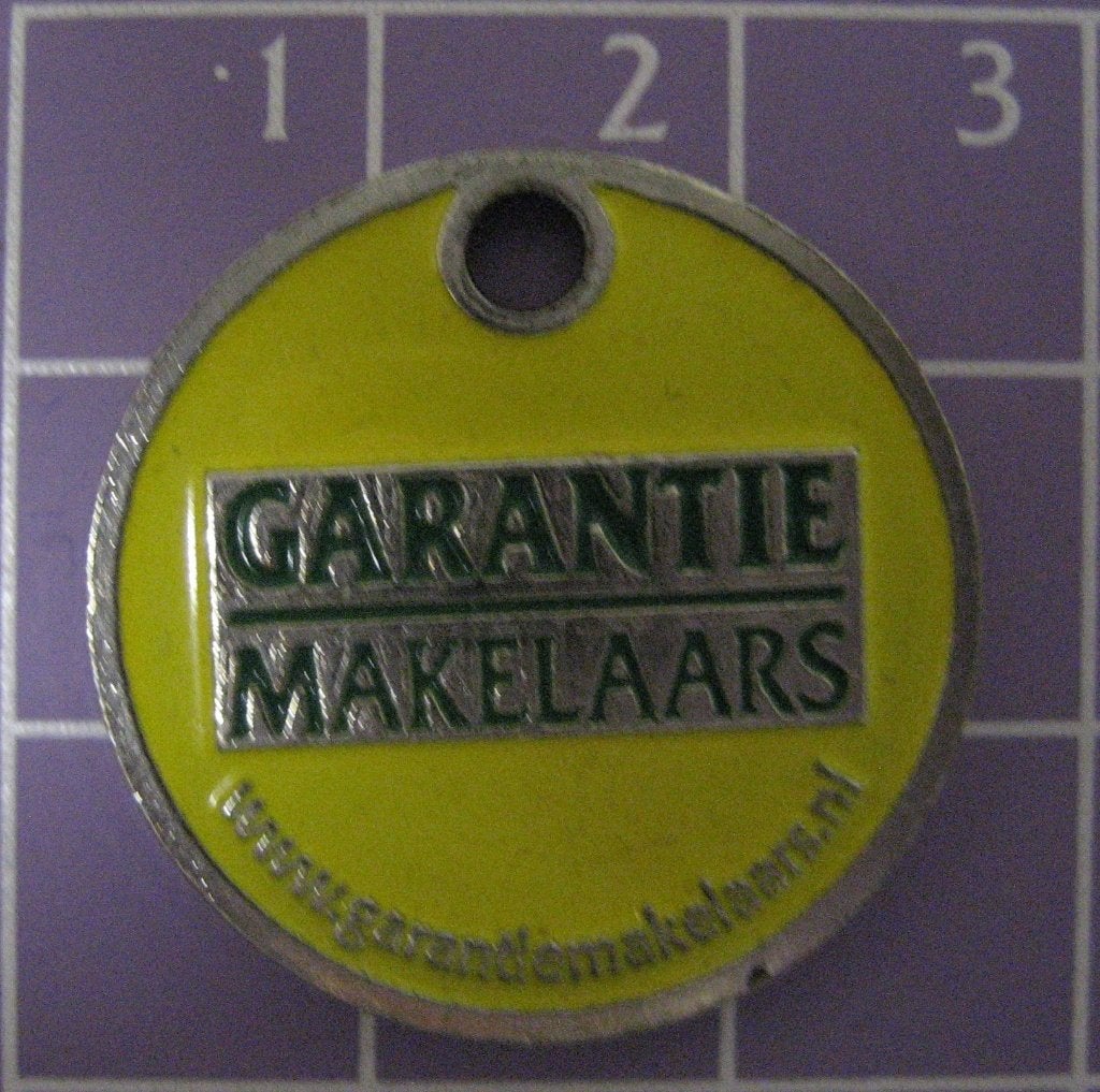 Winkelwagenmunt Garantie Makelaars, Ophalen of Verzenden