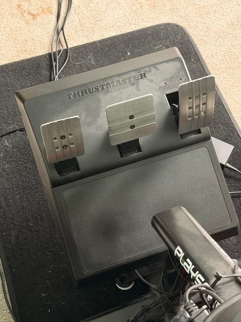 Playseat Evolution Suède met Thrustmaster T300 RS GT, Spelcomputers en Games, Ophalen, Zo goed als nieuw, Controller, Sony PlayStation