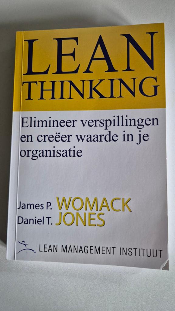 Lean thinking, Boeken, Ophalen, Zo goed als nieuw, Overige uitgevers