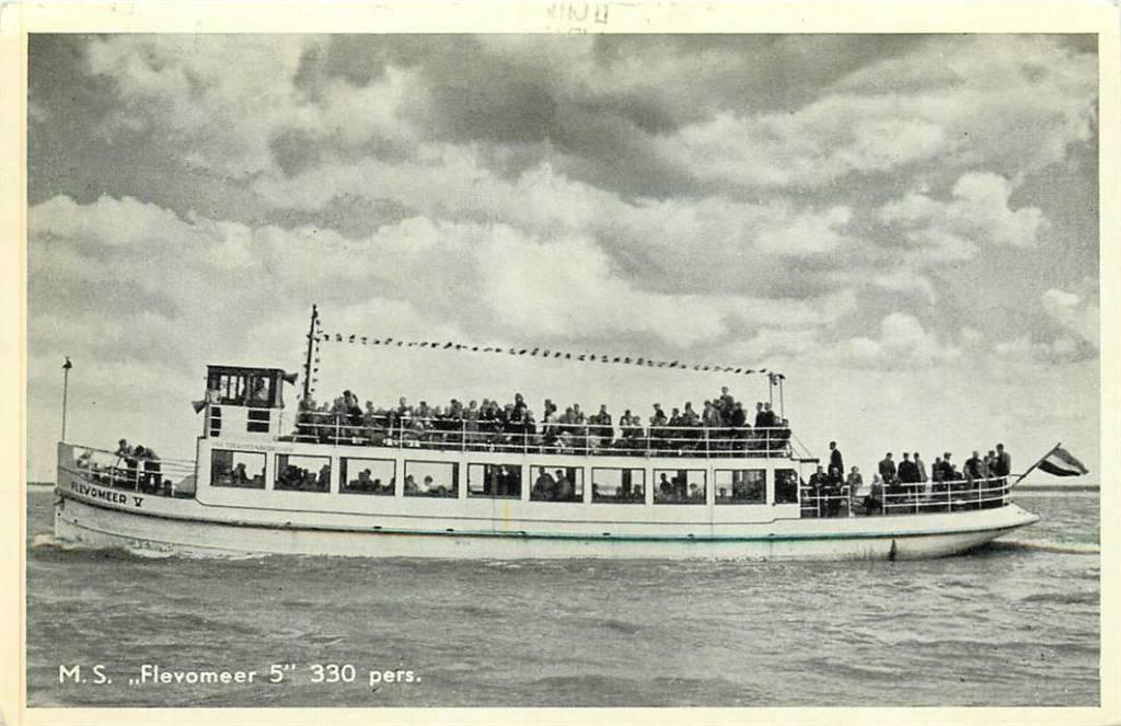 381-352-035 Flevomeer, Verzamelen, Ansichtkaarten | Nederland, Voor 1920, Verzenden
