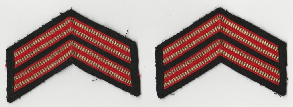 Strepen / chevrons onbekend, Verzenden, Landmacht, Nederland, Embleem of Badge