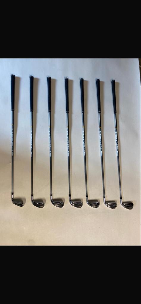 Callaway Paradym ijzerset - Zo goed als nieuw en verlengd, Sport en Fitness, Golf, Ophalen of Verzenden, Zo goed als nieuw, Set