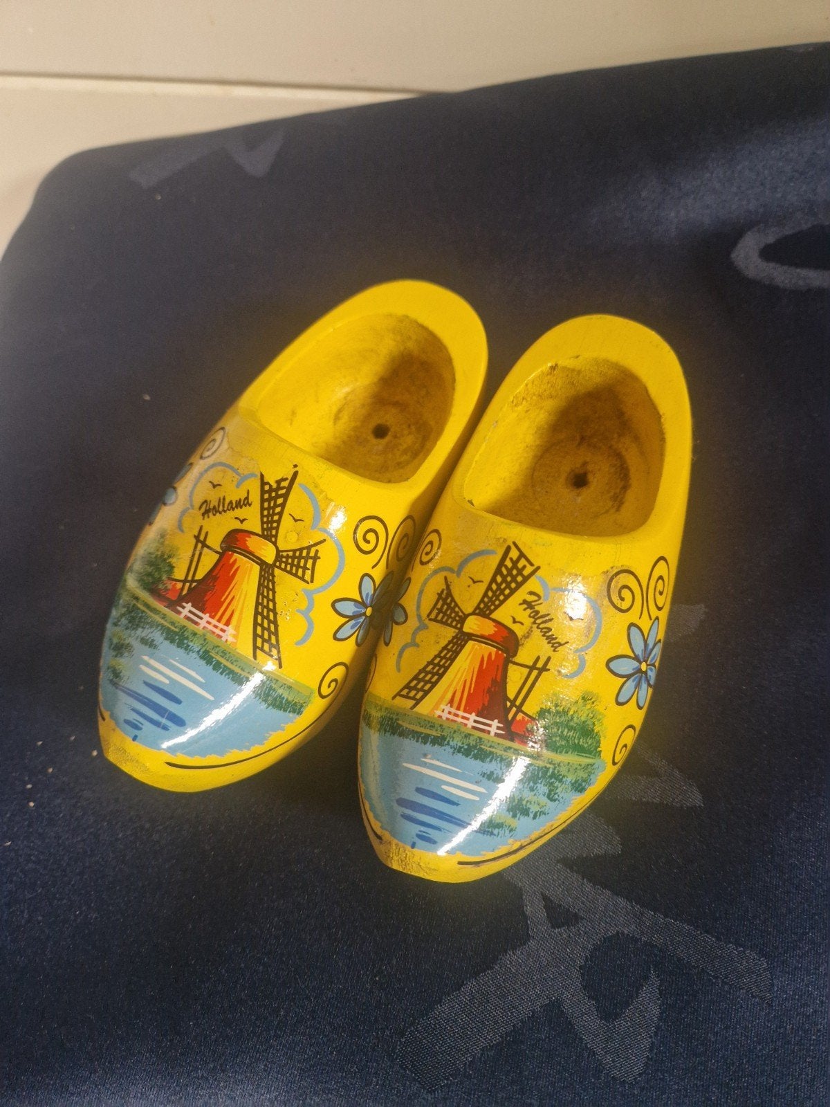 leuke houten kloppen tuindecoratie L15cm, Ophalen of Verzenden, Zo goed als nieuw