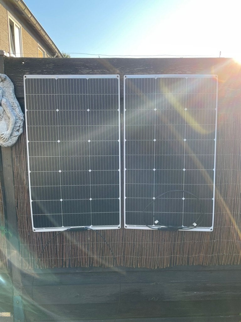 Draagbare 100watt Flexibele Zonnepaneel OFFGRID, Ophalen of Verzenden, Nieuw