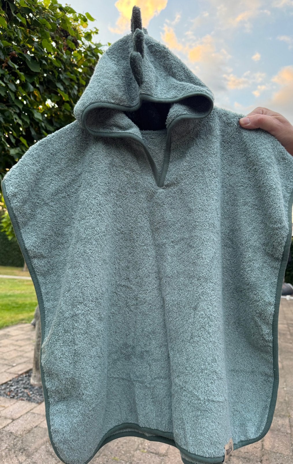 Badponcho - badcape - Dino jade - nieuw - Walra, Kinderen en Baby's, Jongen of Meisje, One size, Nieuw, Ophalen of Verzenden