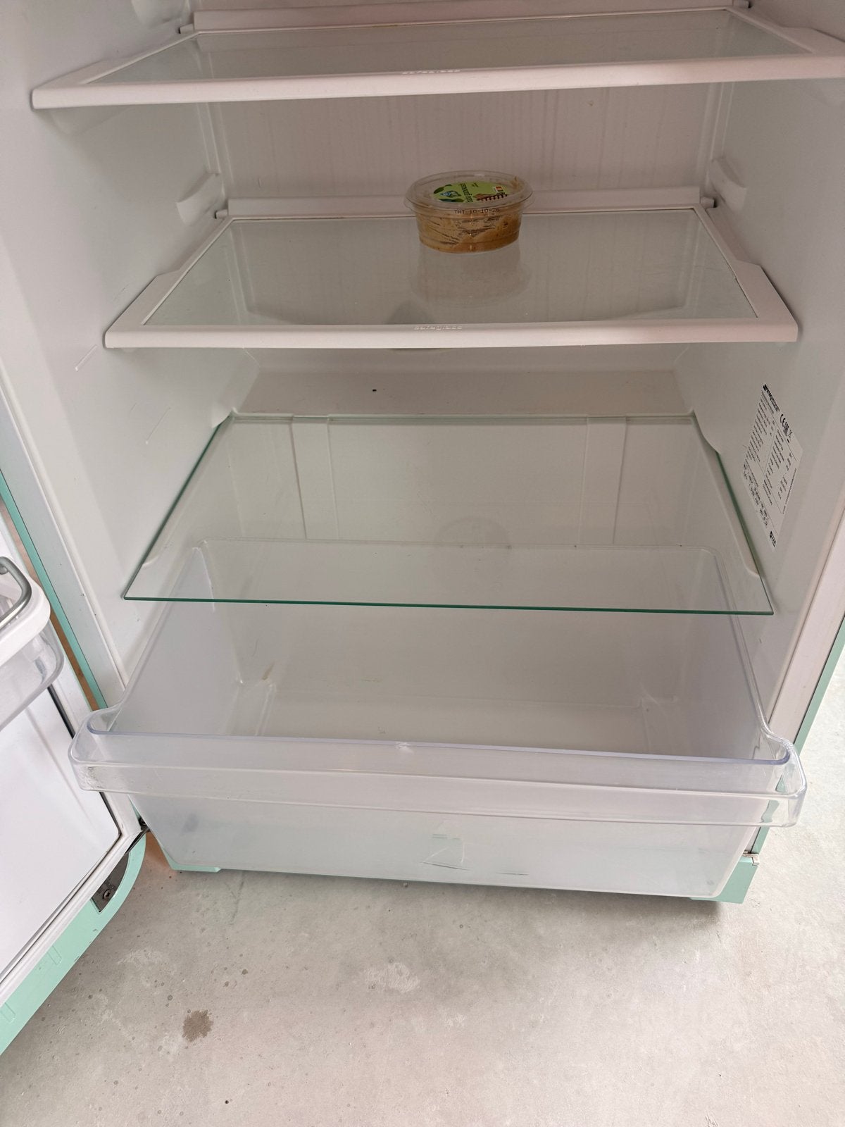 Foto 7 van Smeg koelkast met vriesvak - Retro mintgroen