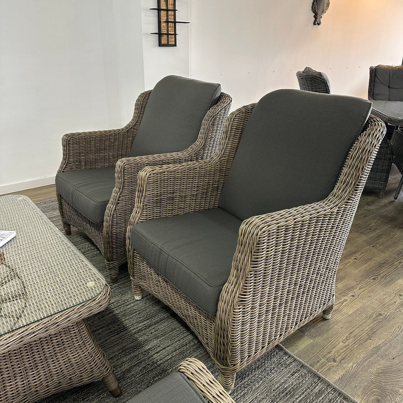 4x. 4 Seasons Outdoor (4SO) Fauteuil + Tafel TWV €2800,-, Gebruikt, Verzenden, ., .