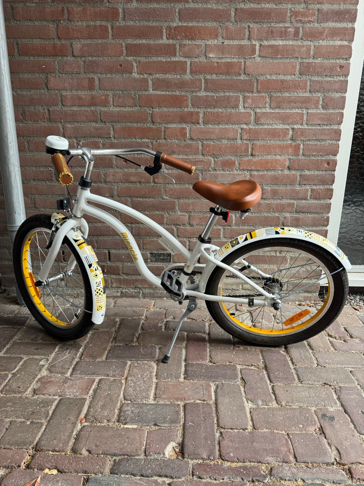 Volare Miracle Cruiser 20 inch kinderfiets, Ophalen, Gebruikt, Velgrem, 16 tot 20 inch