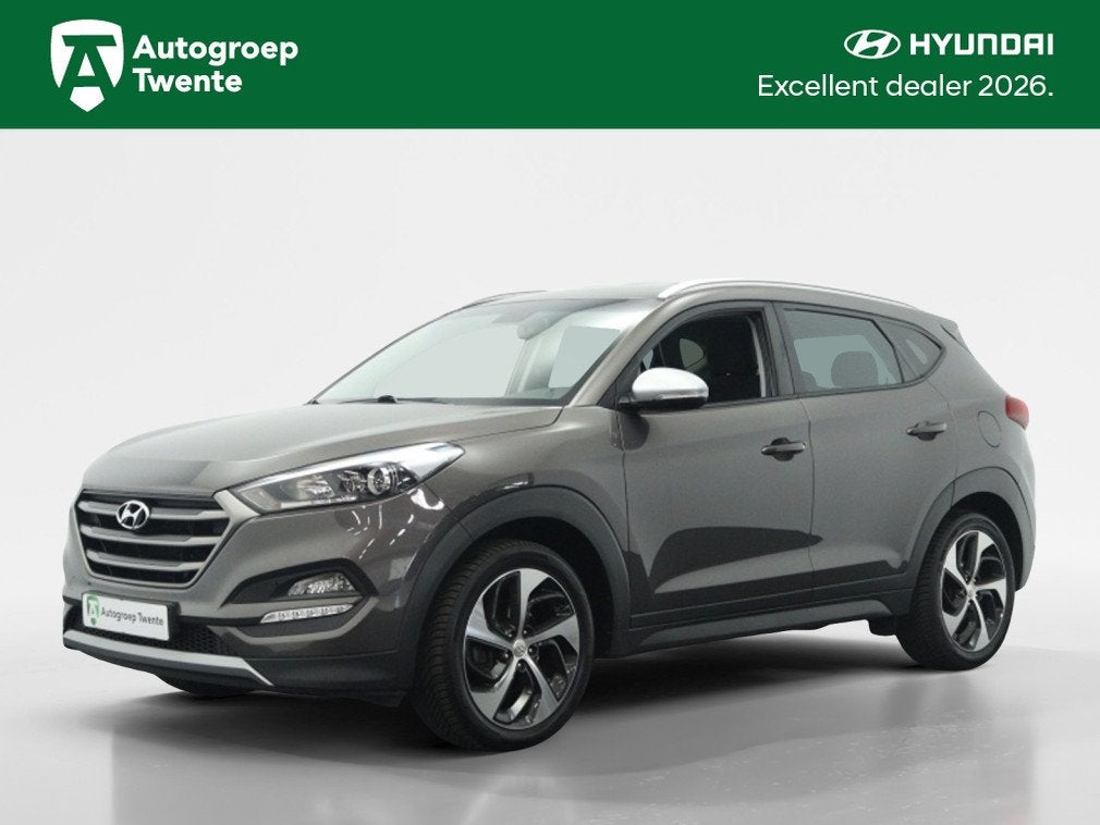 Hyundai Tucson 1.6 T-GDi Comfort 4WD Automaat | Trekhaak | A, Auto's, Hyundai, 12 maanden, Stof, Gebruikt, 4 cilinders