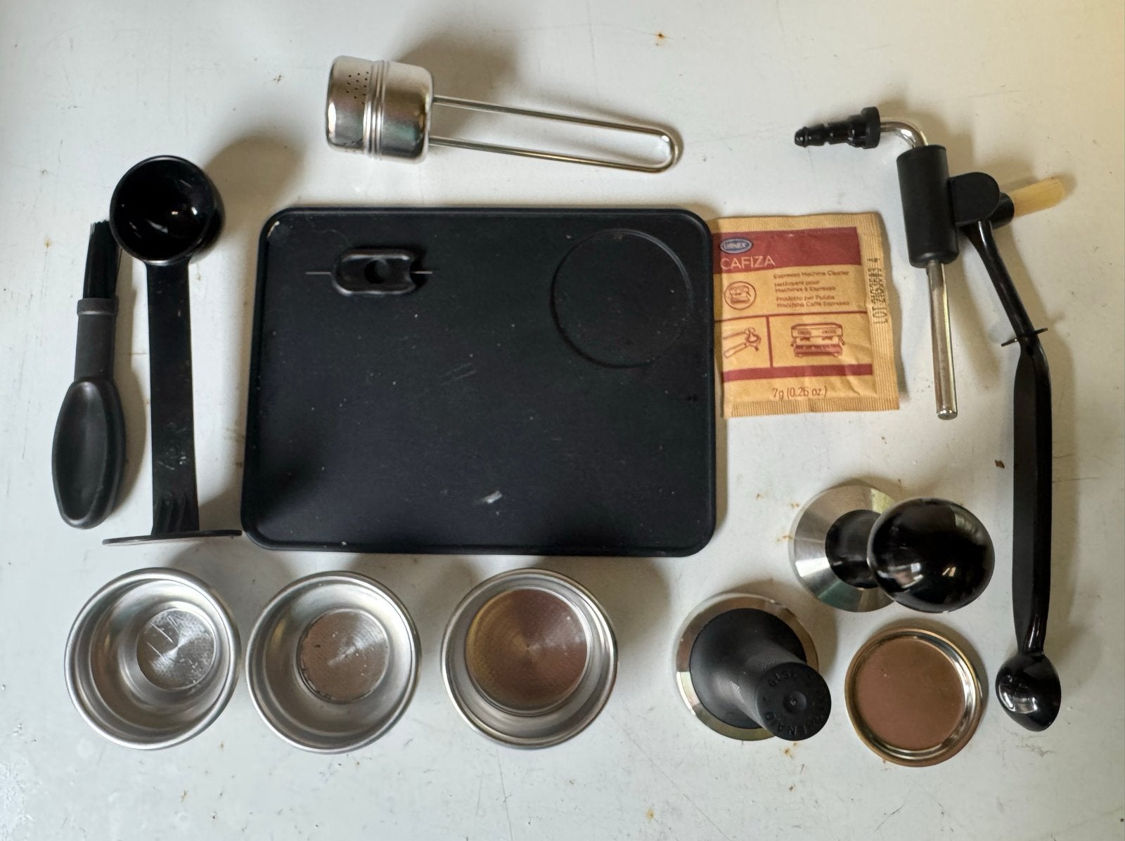 Diverse koffiemachine accessoires - Barista set, Witgoed en Apparatuur, Koffiemachine-accessoires, Ophalen of Verzenden, Gebruikt