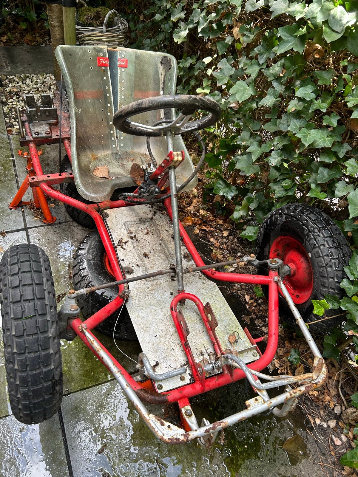 Cross Kart zonder motor brede cross wielen, Ophalen, Gebruikt, Kart