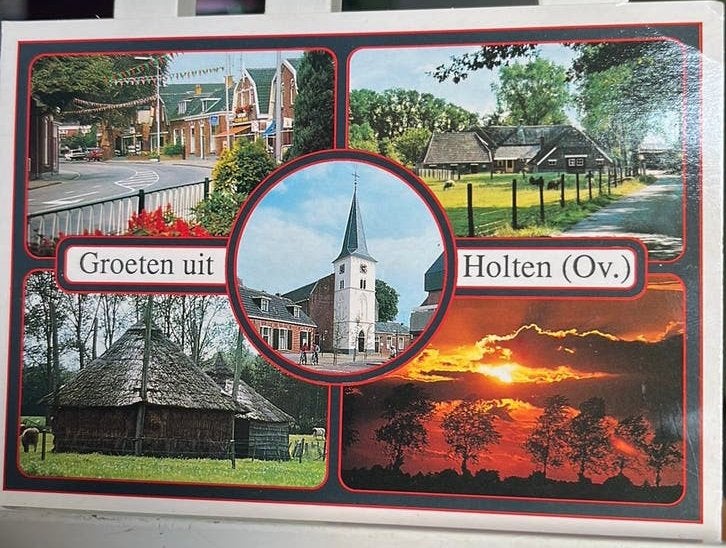 Holten 1989 kleur, Ophalen of Verzenden, 1980 tot heden, Overijssel