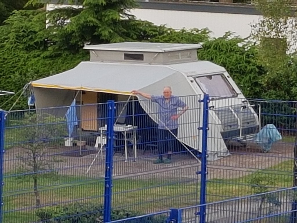 Compacte Kip caravan met hefdak en voortent, Caravans en Kamperen, Kip, Treinzit, Tot en met 3, Particulier