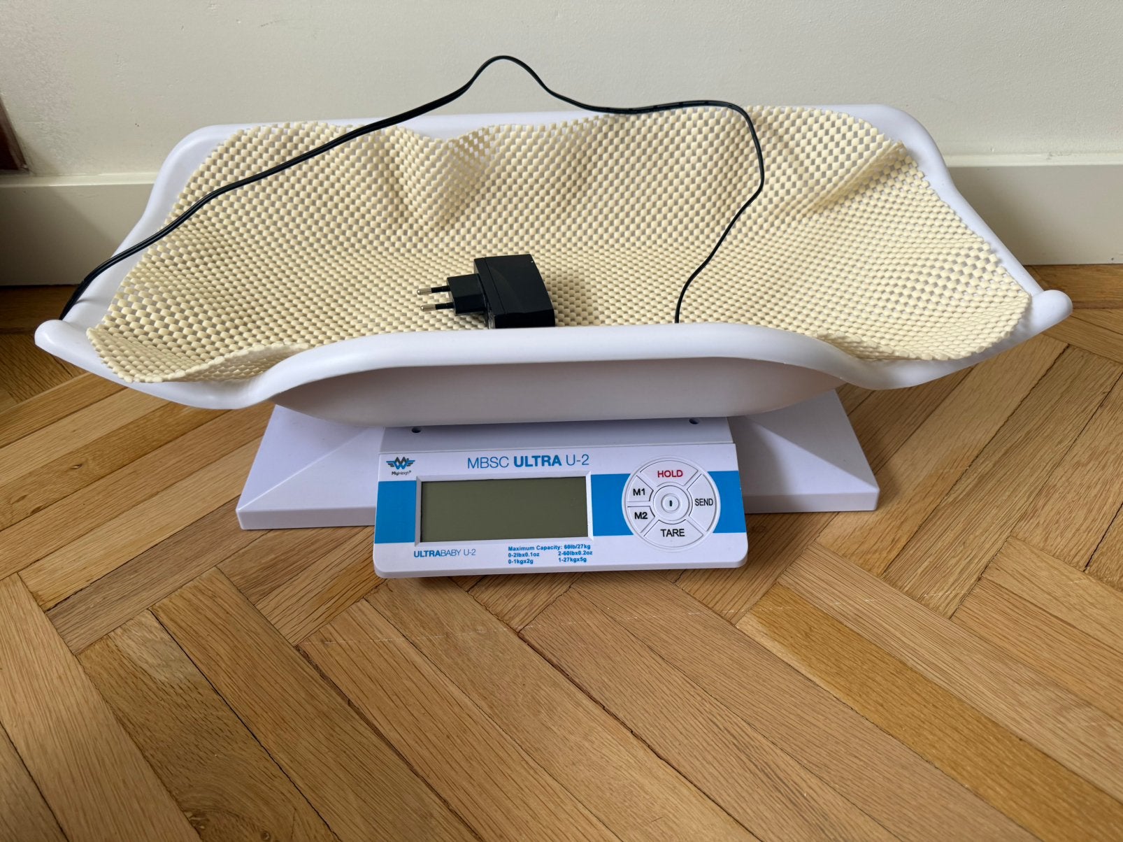 MSBC ULTRA U-2 baby weegschaal, Ophalen, 1 tot 500 gram, Zo goed als nieuw, Personenweegschaal