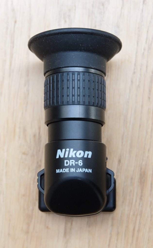 Nikon hoekzoeker DR-6, Ophalen, Refurbished, Telelens