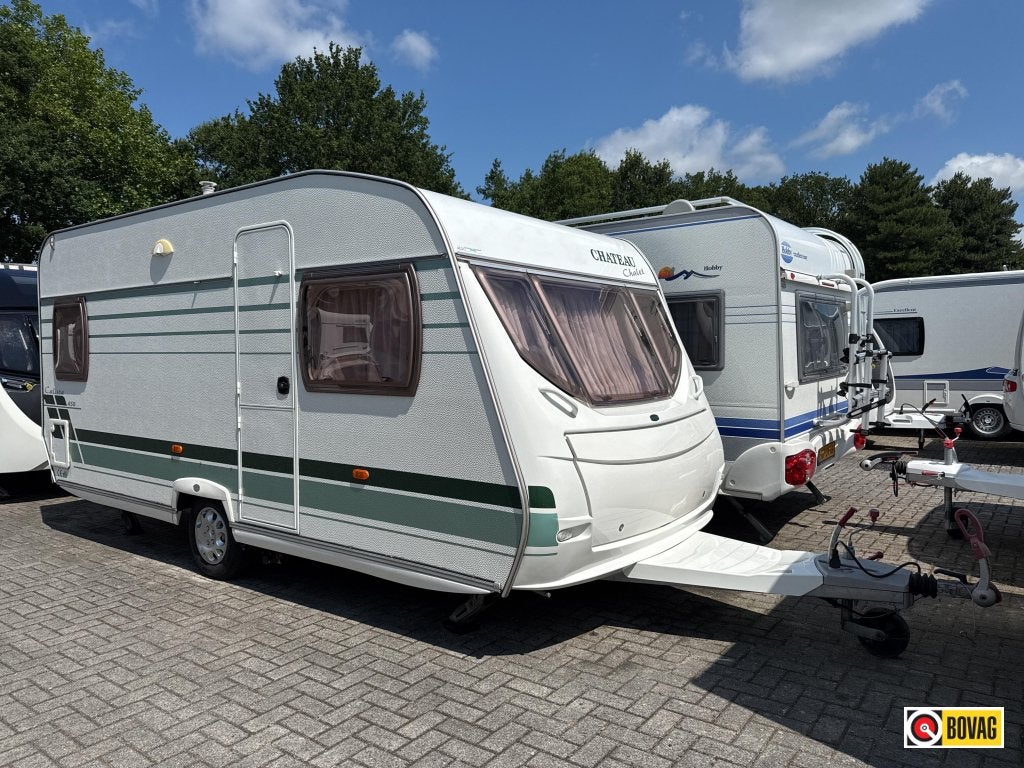 Chateau Calista Chalet 450 FHU Mover/Fietsdrager/Luifel, Chateau, Rondzit, Bedrijf, 750 - 1000 kg