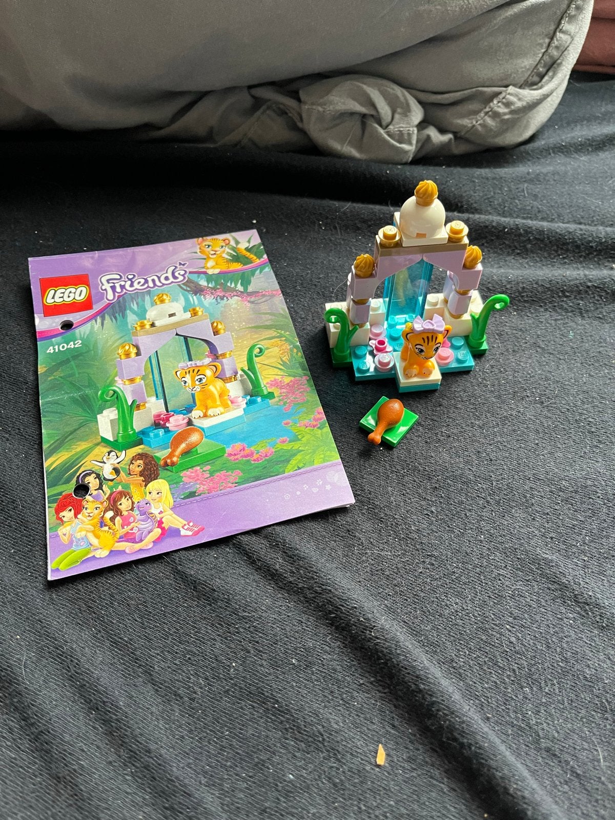 Lego Friends 41042 Tijgerwelpje met waterval compleet, Gebruikt, Lego, Friends, Ophalen of Verzenden