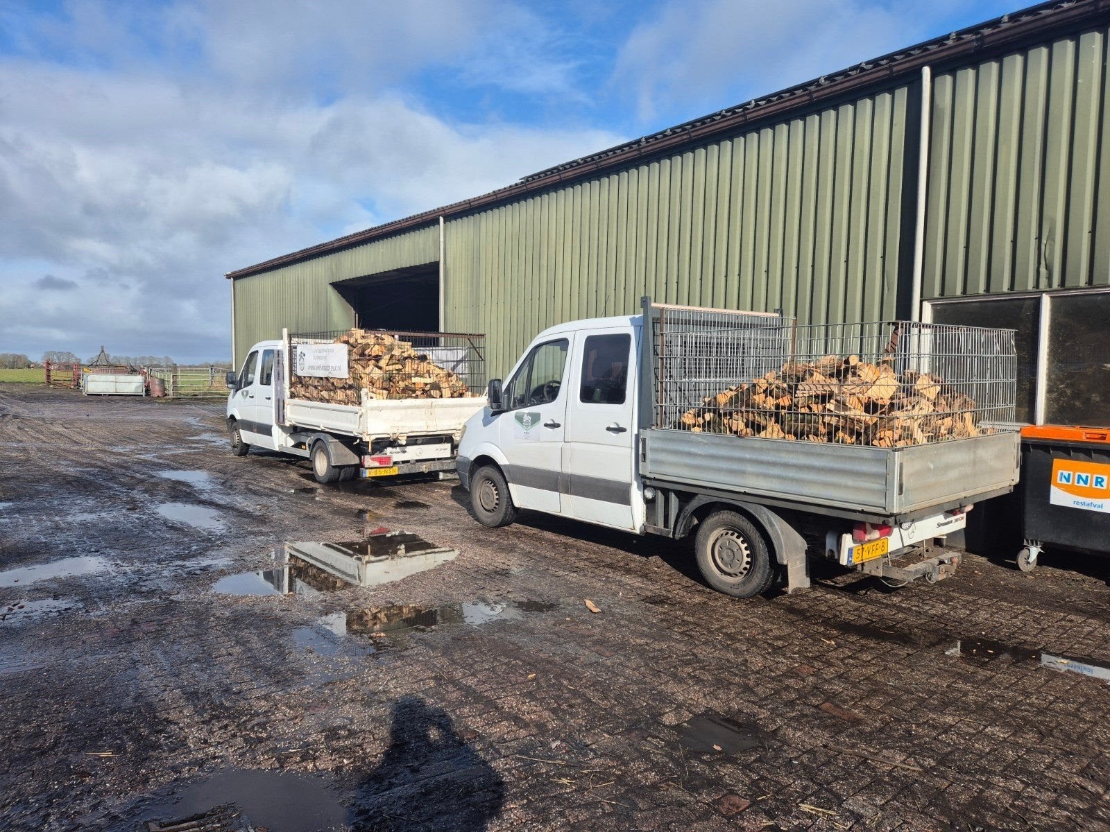 ovengedroogd eikenhout haardhout thuisbezorgd gratis, 6 m³ of meer, Ophalen of Verzenden, Eikenhout, Blokken